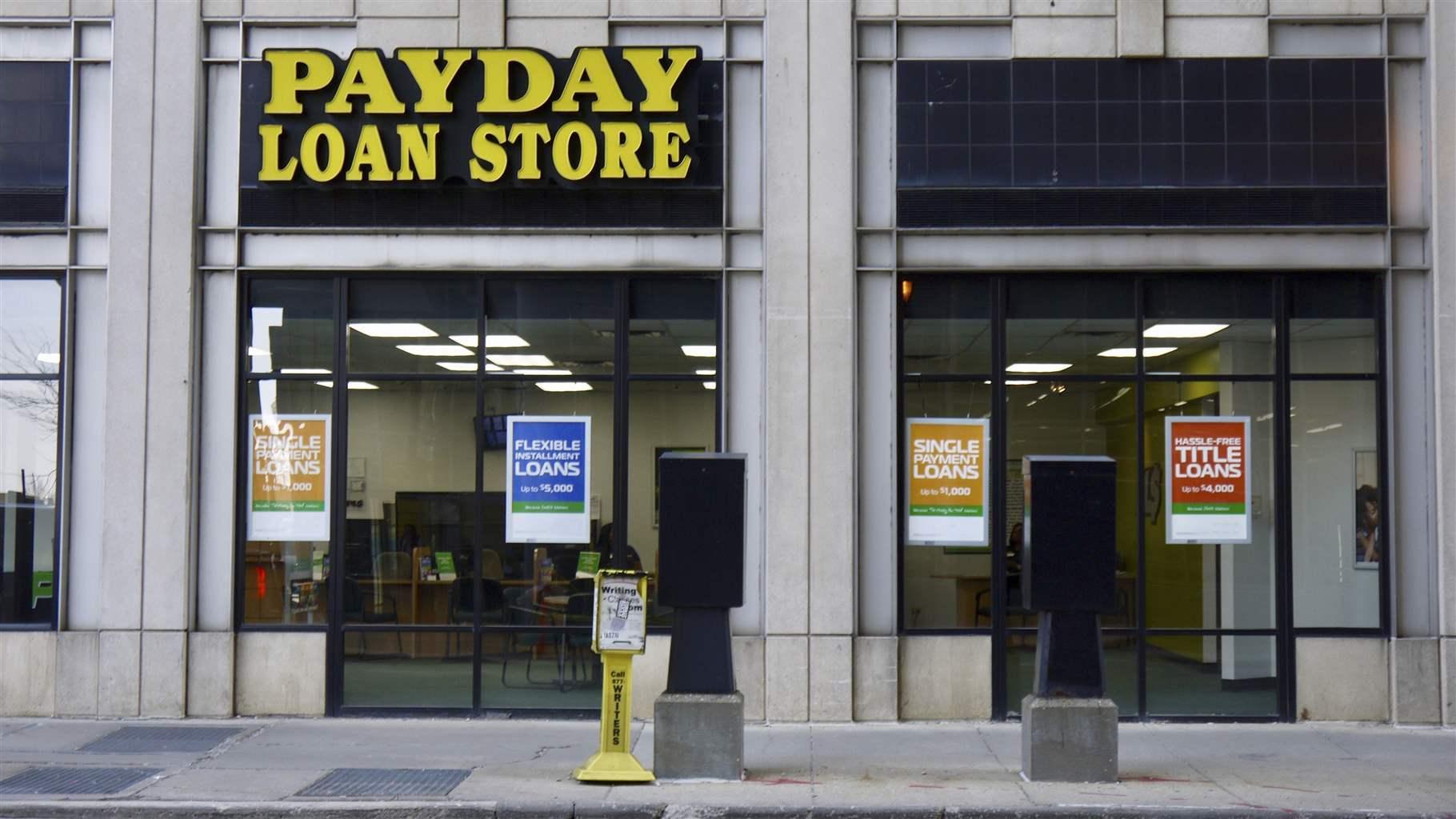 payday loan storefront