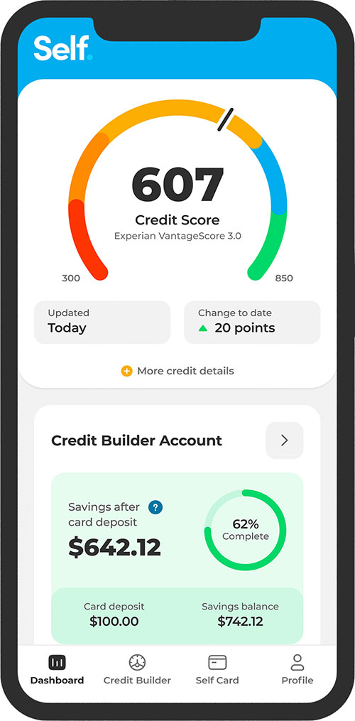 credit builder loan app screenshot