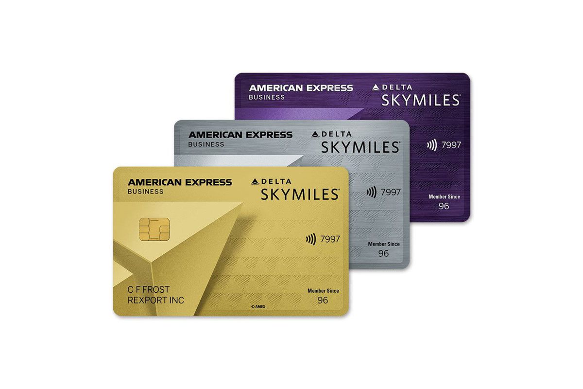 delta skymiles gold business american express card